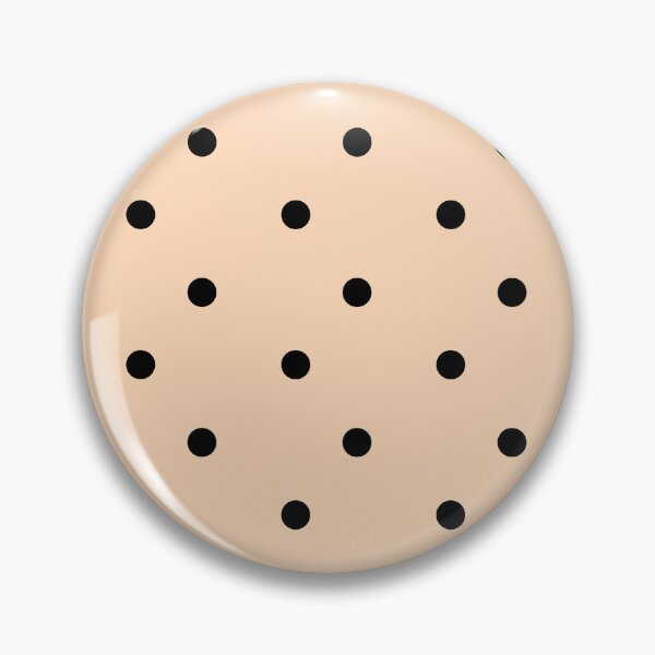 Item preview, Simple Peachpuff and Black Dots designed and sold by AlinaSCorner.