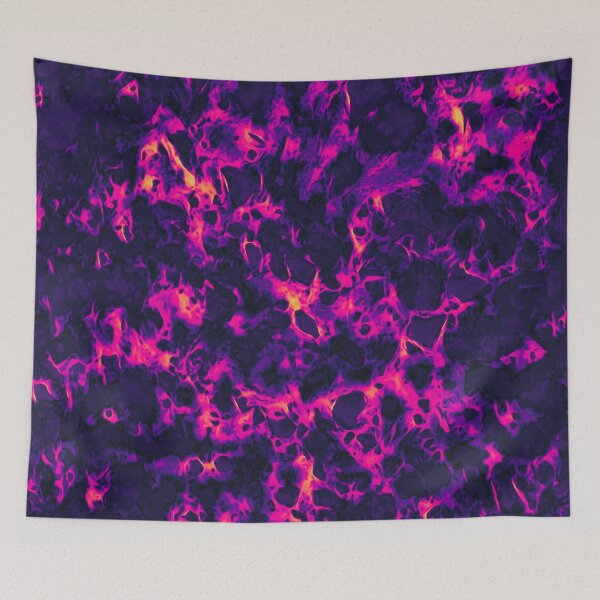 Item preview, Black, Purple, and Pink Porous Stone Pattern designed and sold by SunshineWalker.