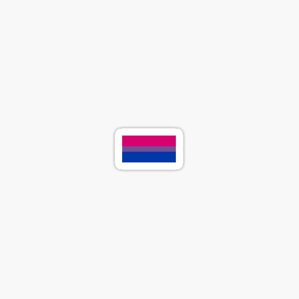 Autocollant de fierté bisexuelle Sticker
