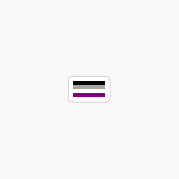 Asexual Pride Sticker Sticker