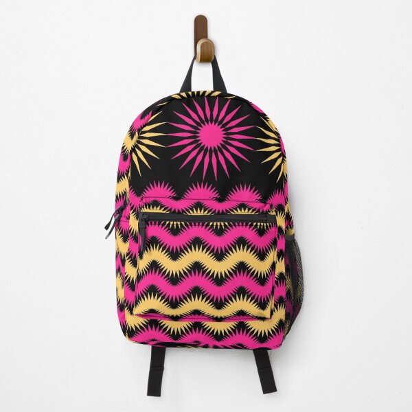 Item preview, Zigzag Pattern In Pink And Yellow Chevron designed and sold by Isma Saleem.