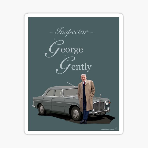 Vista previa del artículo con la obra «Inspector George suavemente», diseñado y vendido por bookwormkate.