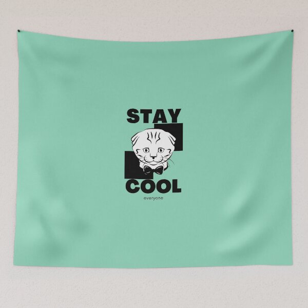 Item preview, Stay Cool Everyone - Cool cat  designed and sold by Stimunation.
