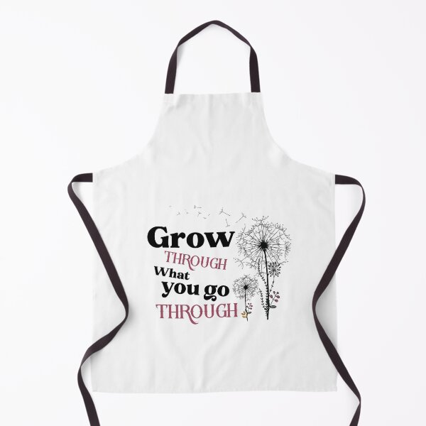 Item preview, MOTIVATIONAL QUOTE "Grow through what you go through" COLORFUL FLOWER sticker gift for wife gift for gilfriend gift for flower lovers for botanists designed and sold by GhostAmine.
