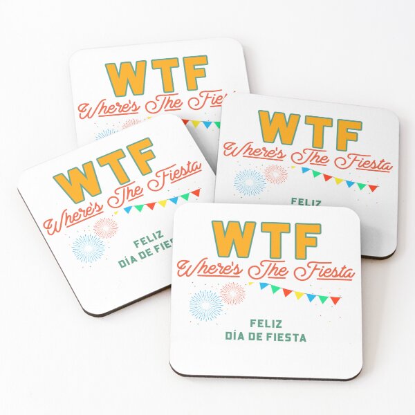 Item preview, WTF ¿Dónde está la fiesta? faliz dia de fiesta. designed and sold by CelioByDesign.