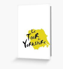Le Tour de Yorkshire 3 Greeting Card
