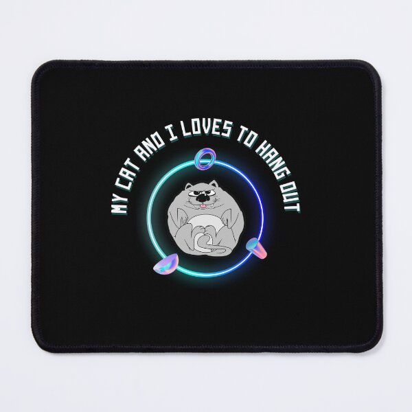 Item preview, MY CAT AND I LOVES TO HANG OUT - CUTE CAT designed and sold by Stimunation.