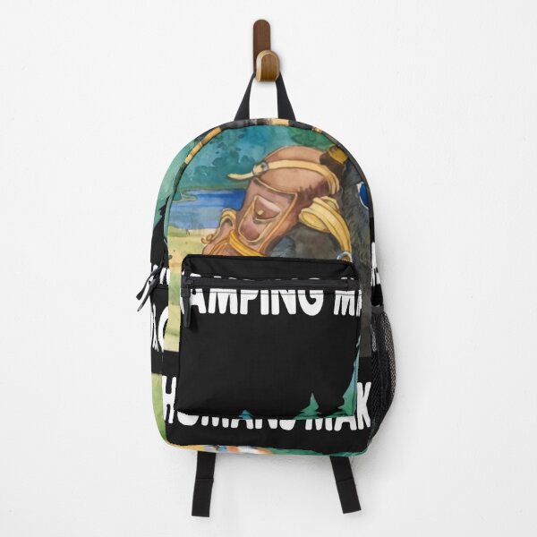 Item preview, Camping Makes Me Happy humans make my head hurt designed and sold by CallieStore.