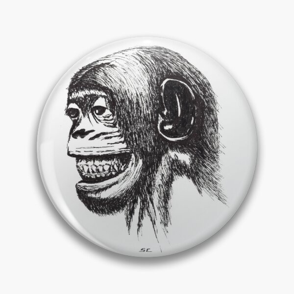 Item preview, Retrato de primate designed and sold by slumgullionsam.
