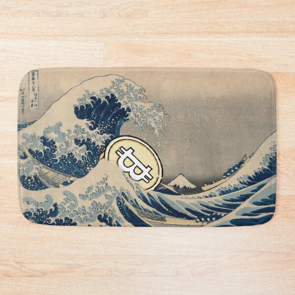 Item preview, Japanese Art Bitcoin  designed and sold by Crypmetal.