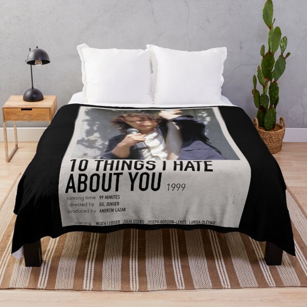 Item preview, Men Women Premium Art Limited Edition 10 Things I Hate About You Funny Men Fan designed and sold by Huffanthony3592.