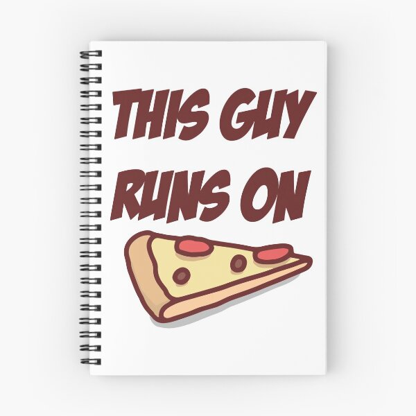 Item preview, This Guy Runs on Pizza designed and sold by aj4787.