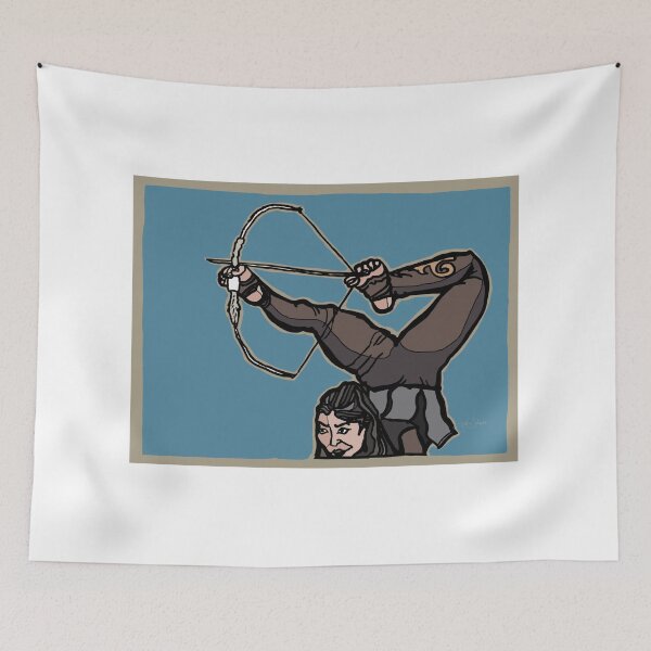 Item preview, Central Asian Archer designed and sold by ParaPrints.