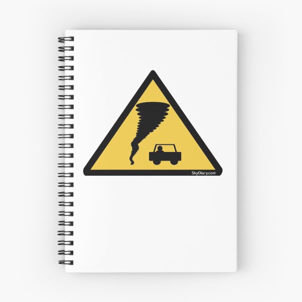 Item preview, Caution Tornado! Storm Chasers Warning designed and sold by Sky Diary Productions.