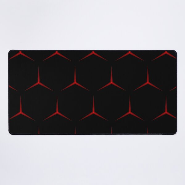 Item preview, Abstract pattern red hexagons designed and sold by ReflectedCrafts.