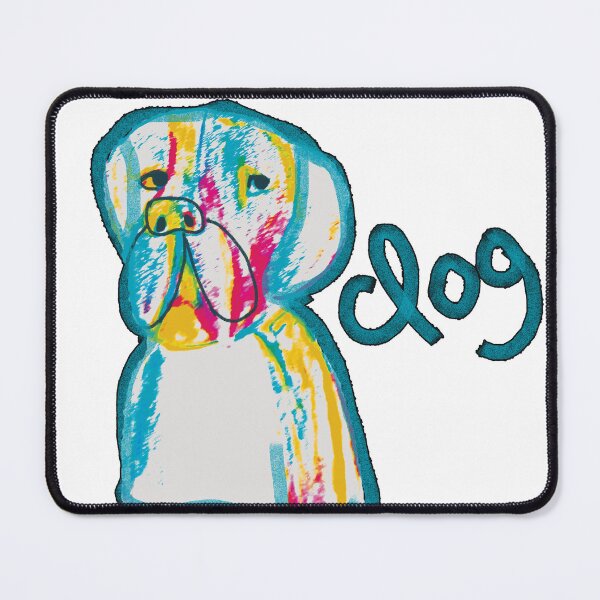 Item preview, color full dog designed and sold by LaGabyGaArts.