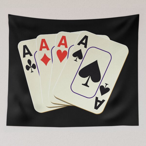 Item preview, Aces Playing Cards Ace Spades Diamonds Hearts Spades designed and sold by stuartsemporium.