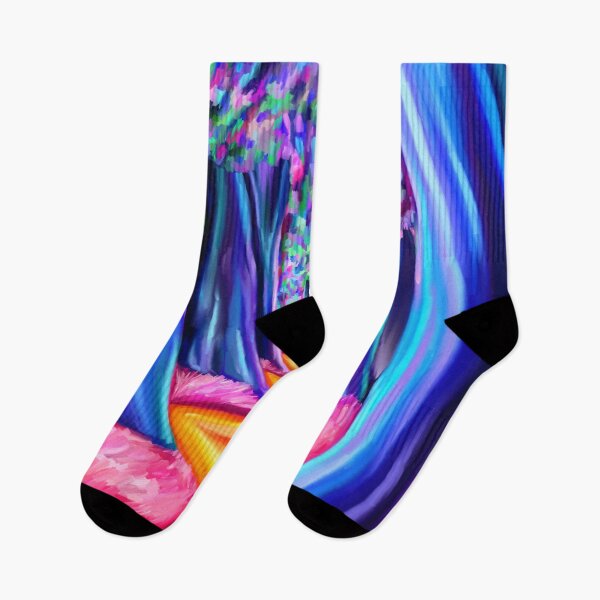Item preview, Psychedelic Trippy Tree Forest Path designed and sold by Deborah Camp.