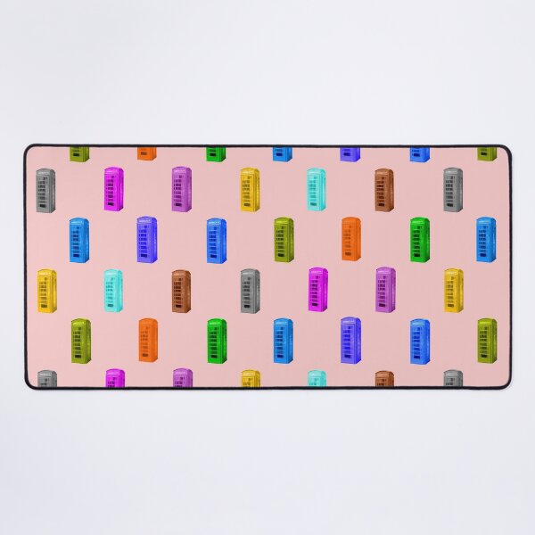 Item preview, phone booth on rose quartz designed and sold by AHELENE.