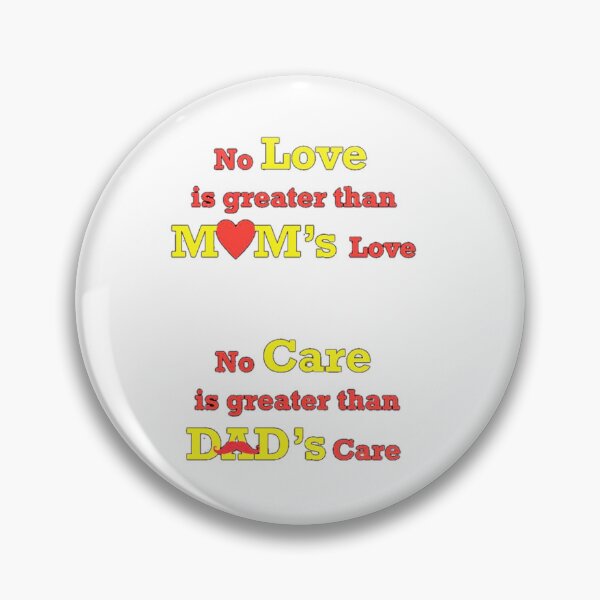 Artikelvorschau, Keine Liebe ist größer als die Liebe von MOM, keine Sorge ist größer als die Fürsorge von DAD entworfen und verkauft von UnityVerse.