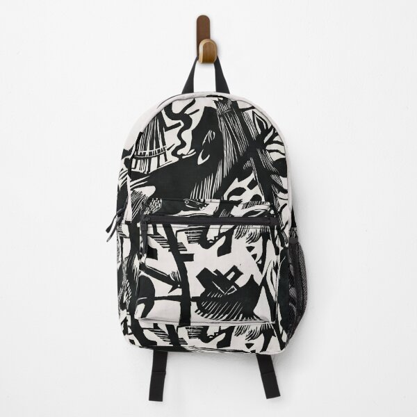 Item preview, Birth of the Wolves by Franz Marc designed and sold by WonderweissStudio.