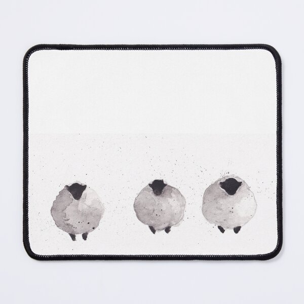 Item preview, 3 SHEEP LC designed and sold by Ivy & Foxglove Designs.
