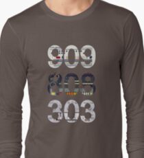 Roland 909 808 303 Classic Synth & Drum Machine Long Sleeve T-Shirt
