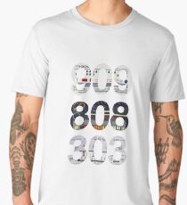 Roland 909 808 303 Classic Synth & Drum Machine Men's Premium T-Shirt