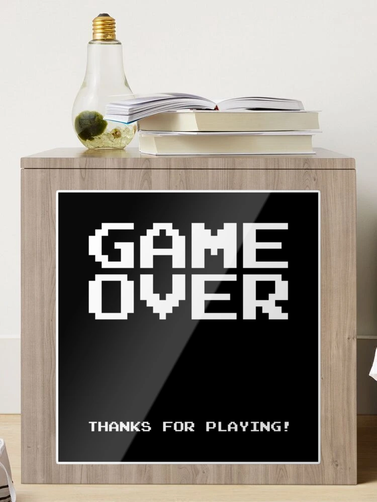 everything #end #game over #thanks #for #play #with #me