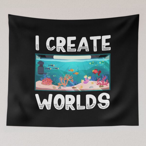 Item preview, I Create Worlds Aquascaping Aquarium Aquascaper designed and sold by JackCurtis1991.