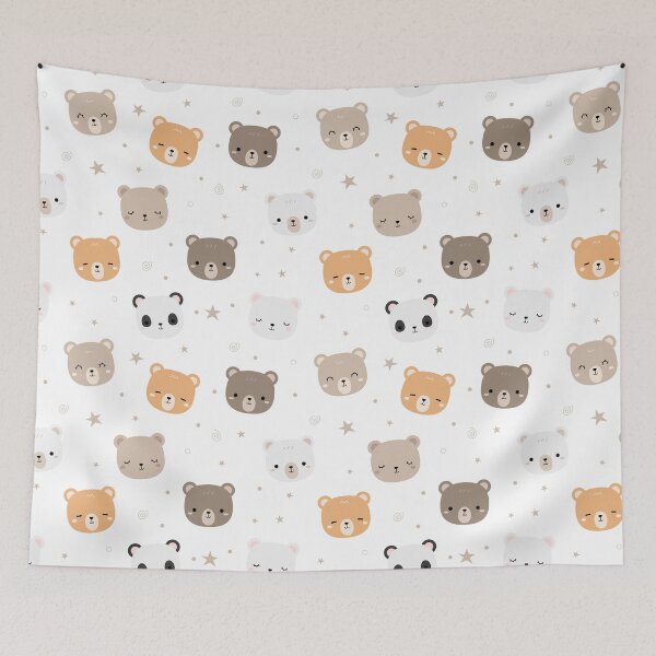Item preview, Cute Teddy With lovely Teddy Faces Pattern For Funny Cat Lovers And Pet Lovers  designed and sold by lodarohit.