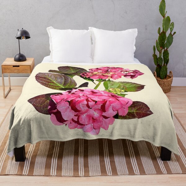Item preview, Pink Hydrangea With Leaves designed and sold by Susan Savad.