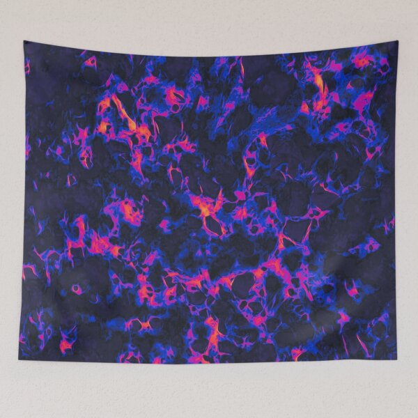 Item preview, Blue, Purple, and Pink Porous Stone Pattern designed and sold by SunshineWalker.