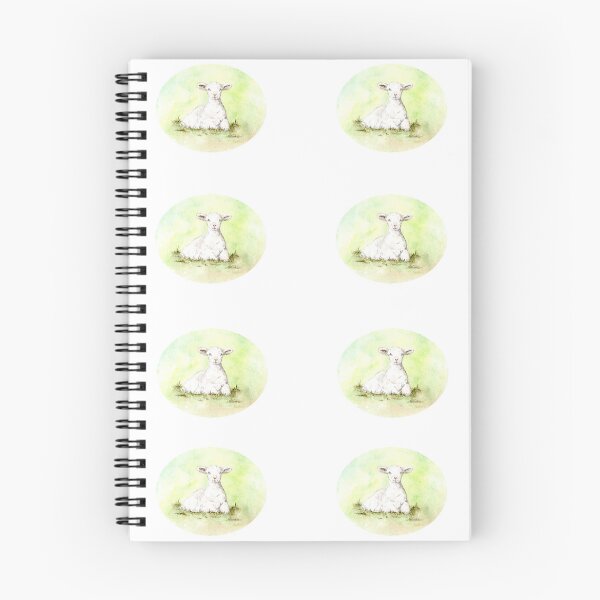 Item preview, Lamb in the grass, oval shape designed and sold by Sandra  Steinke.
