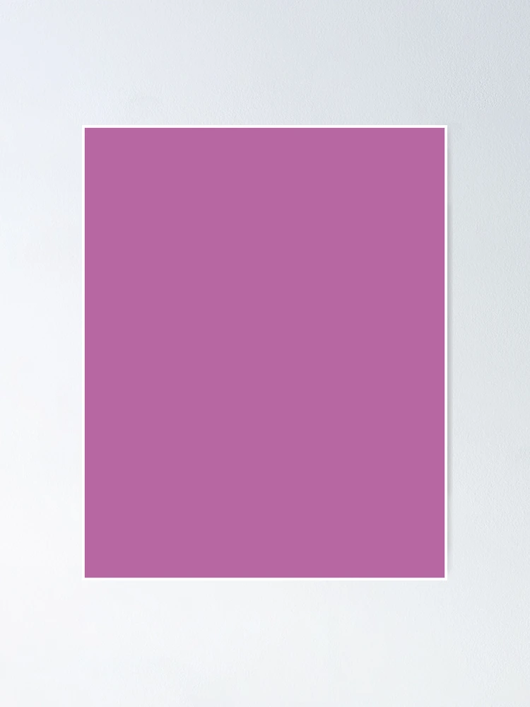 Thumbnail 1 von 3, Poster, Pearly Purple Plain Color designt und verkauft von SolidColor.