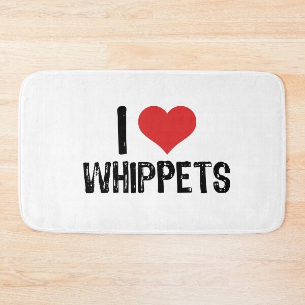 Artikelvorschau, Ich liebe Whippets entworfen und verkauft von The "I Love Everything" Shop.