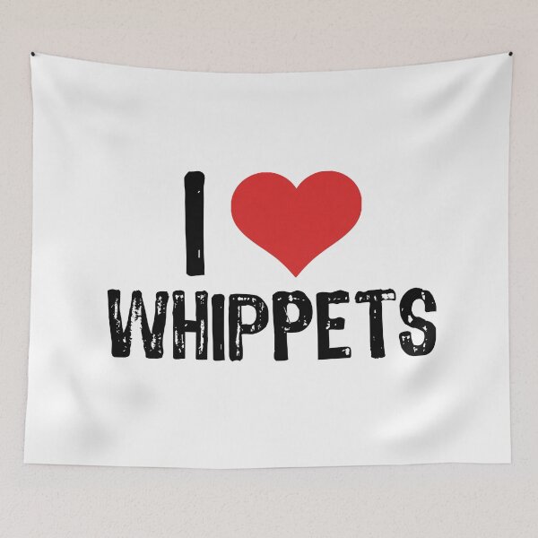 Item preview, I Love Whippets designed and sold by The "I Love Everything" Shop.