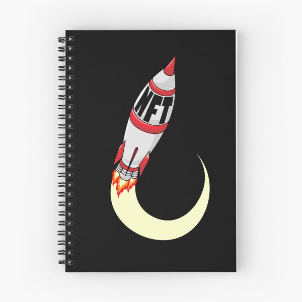 Item preview, NFT Rocket NFT To The Moon Blockchain Non Fungible Token Gear designed and sold by DynamicDesign.