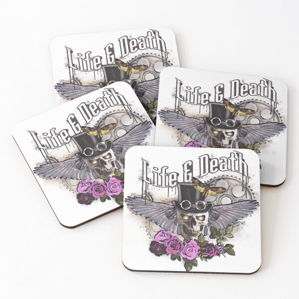 Item preview, Life and Death Skull designed and sold by TASIllustration.