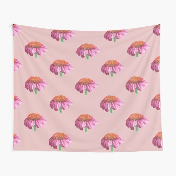 Purple cone flower Tapestry