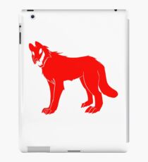 Wolf - Silhouette Creatures series iPad Case/Skin
