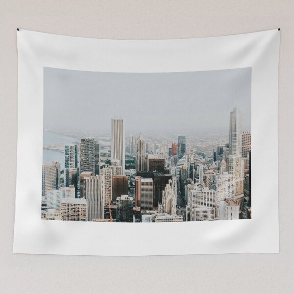 Item preview, Skyscrapers in Chicago designed and sold by apopofbeauty.