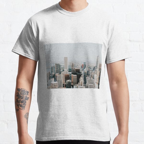 Chicago Skyline Buildings Design' Men's T-Shirt