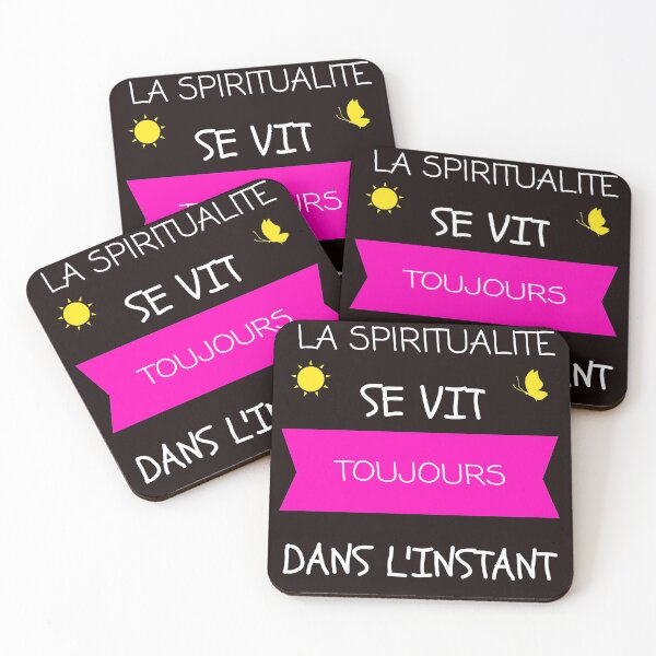 Aperçu de l'œuvre spiritualité citation instant cadeau créée et vendue par Scelai.