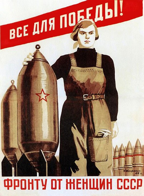 Image result for soviet propaganda women