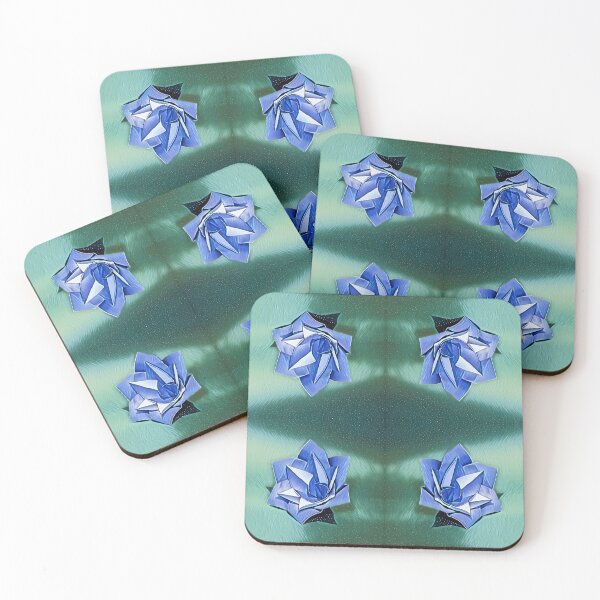 Artikelvorschau, Violettes Origami-Blumenmuster entworfen und verkauft von Meo Design.