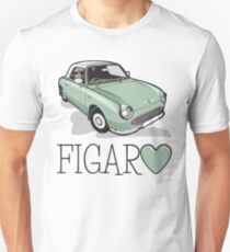 Nissan Figaro - Emerald Green Unisex T-Shirt