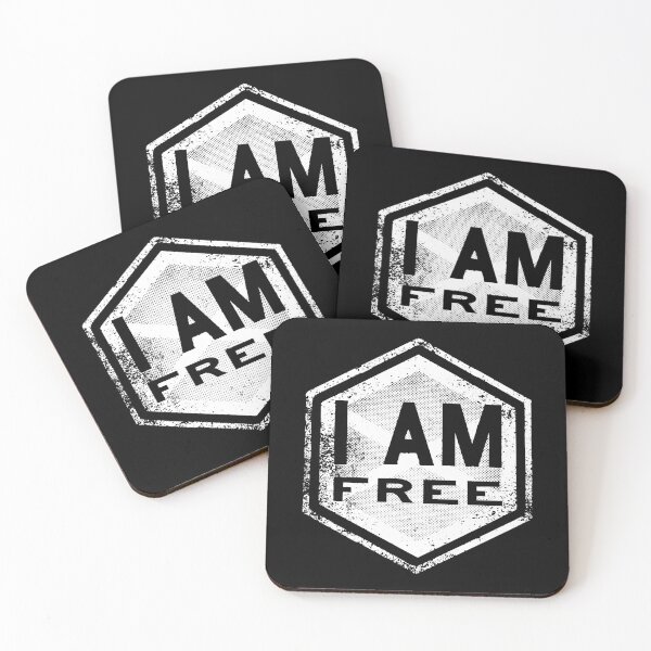 Item preview, I AM - Free - Affirmation - White designed and sold by hector2ortega.