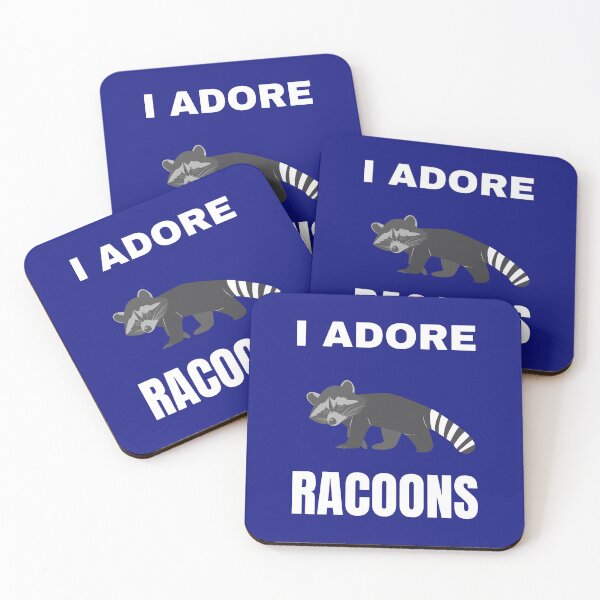 Item preview, I adore Racoons designed and sold by fev-rocks.