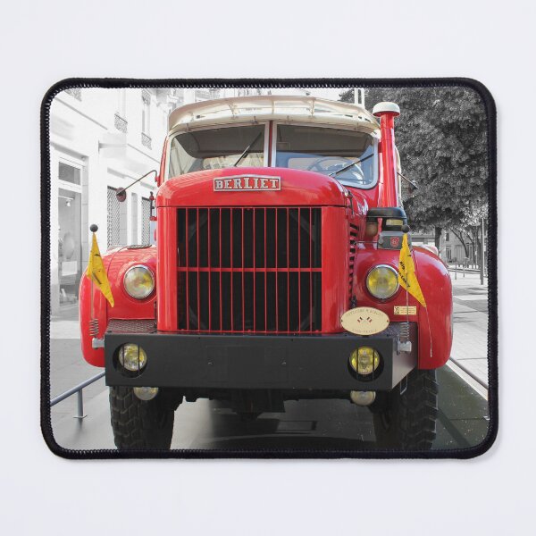 Item preview, red truck designed and sold by AHELENE.